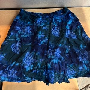 Bentley blue shorts skirt